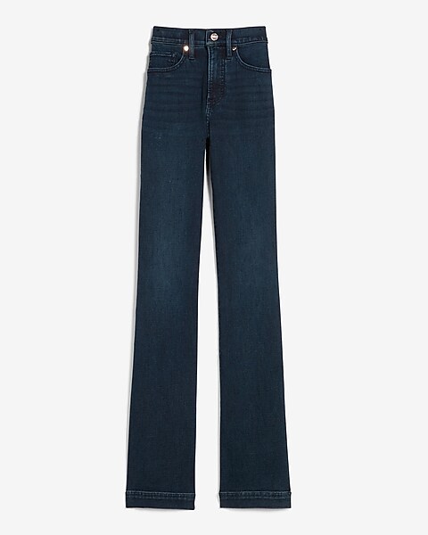 Mid Rise Dark Wash Supersoft Bootcut Jeans