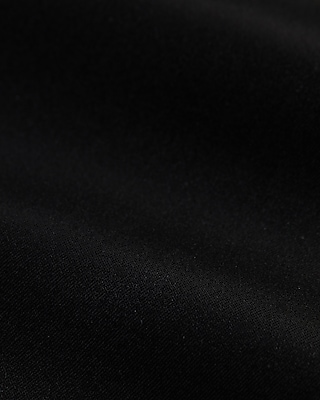 Super High Waisted Black Coated Modern Straight Jeans