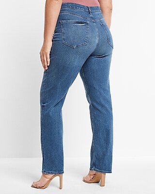 Hugh Cotton Straight Jeans