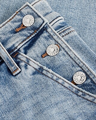 HR STRAIGHT ANKLE SUNSET W BTTN DETAIL 9111640:LIGHT DENIM 21:2 SHORT