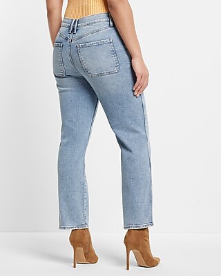 HR STRAIGHT ANKLE SUNSET W BTTN DETAIL 9111640:LIGHT DENIM 21:2 SHORT