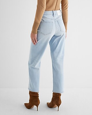 EX HR RELAXED STRAIGHT ANKLE ANETH 9112211:LIGHT DENIM 21:8 REG