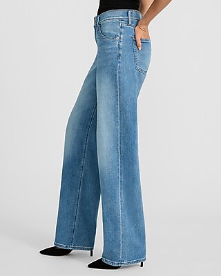 Low Rise Medium Wash Relaxed Straight Jeans - image 2