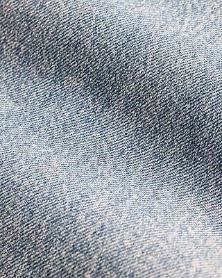 Low Slung Light Wash Ripped Baggy Jeans