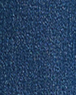 Mid Rise Medium Wash Barrel Jeans