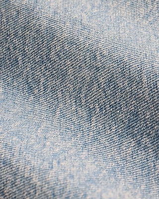 Low Rise Light Wash Relaxed Straight Jeans