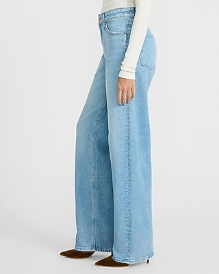 Low Rise Light Wash Relaxed Straight Jeans - image 2