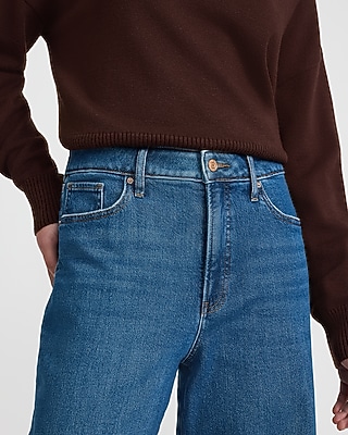 Low Slung Medium Wash Baggy Jeans - image 2