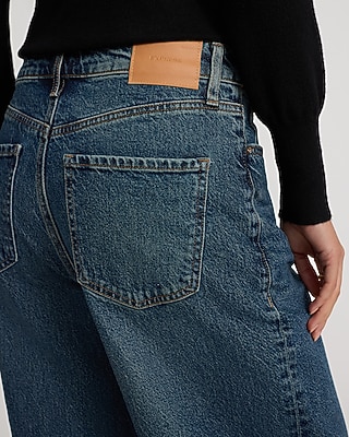 Low Slung Medium Wash Baggy Jeans - image 5