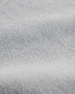 Mid Rise Light Wash Patch Pocket Barrel Jeans