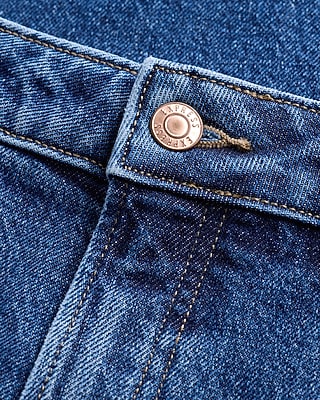 Low Slung Dark Wash Baggy Jeans