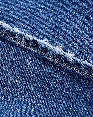 Low Slung Dark Wash Baggy Jeans