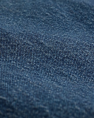 Mid Rise Medium Wash Utility Barrel Jeans