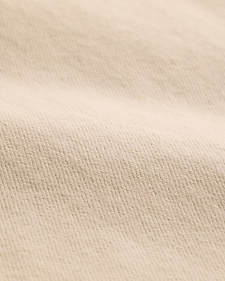 High Waisted Off White Relaxed Straight Jeans