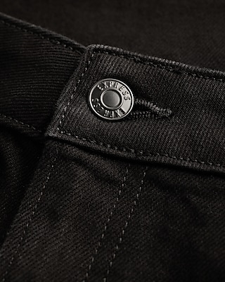 High Waisted Black Relaxed Straight Jeans - image 5