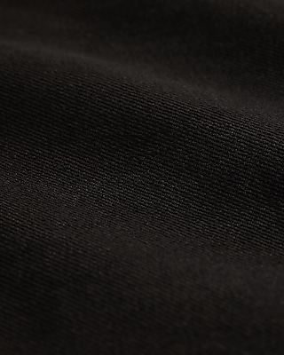 High Waisted Black Relaxed Straight Jeans