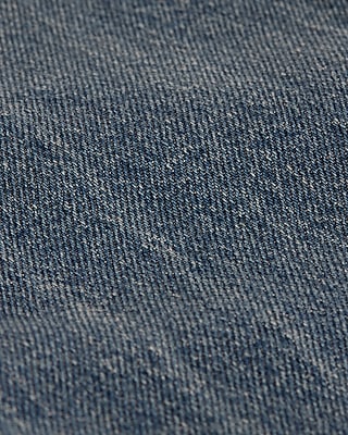 High Waisted Medium Wash Cuffed Straight Jeans