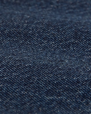 Low Slung Dark Wash Baggy Jeans