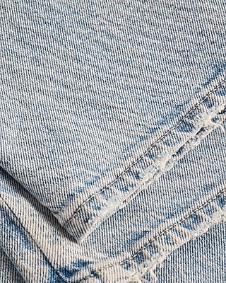 High Waisted Light Wash Straight Jeans