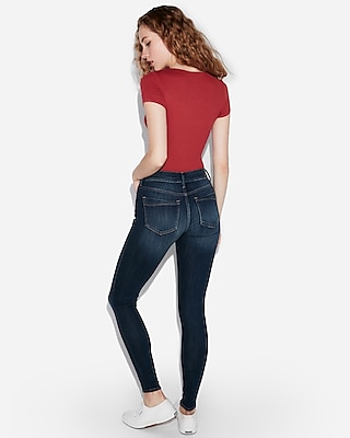 express dark wash jeans