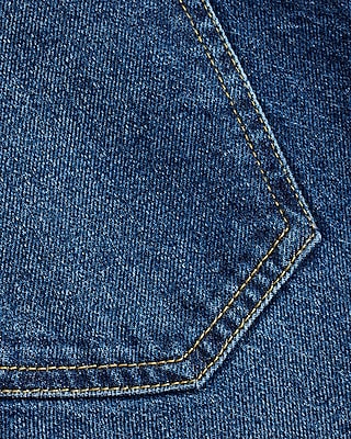 High Waisted Dark Wash Wide Leg Jeans