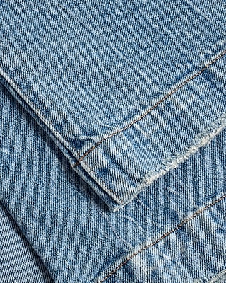 High Waisted Medium Wash Wide Leg Jeans