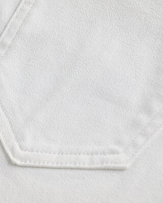 High Waisted White Wide Leg Jeans