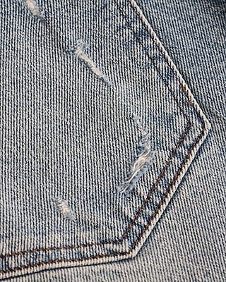 High Waisted Light Wash Wide Leg Ankle Jeans