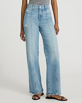 High Waisted Belted Wrap Wide Leg Pant