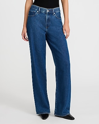 Editor Studio Stretch Twill Mid Rise Wide Leg Pant