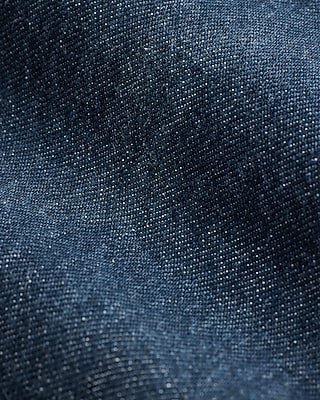 High Waisted Dark Wash Cuffed Wide Leg Jeans