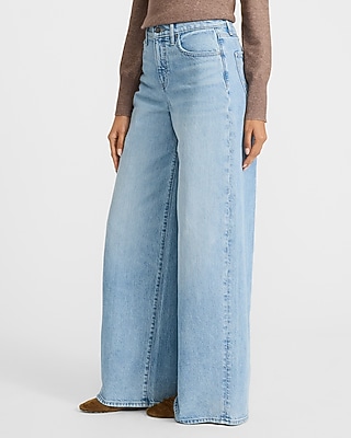 High Waisted Relaxed Wide Leg Stretch Jeans - image 2