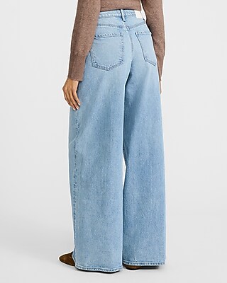 High Waisted Relaxed Wide Leg Stretch Jeans - image 3