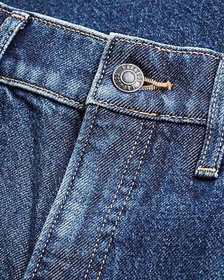 High Waisted Dark Wash Wide Leg Jeans