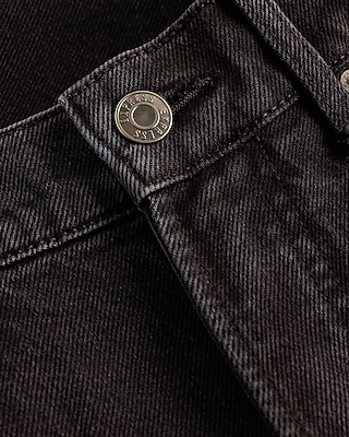 High Waisted Black Wide Leg Jeans