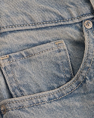 High Waisted Light Wash Wide Leg Jeans