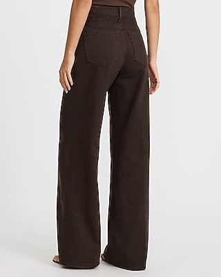 High Waisted Wide Leg Jeans