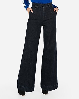 wide leg jeans express
