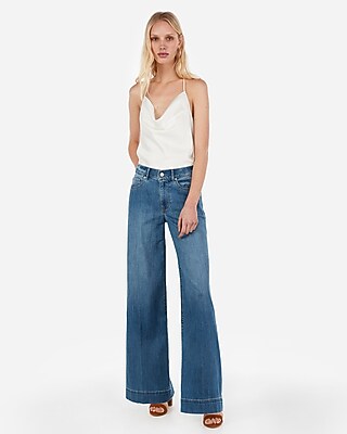 wide leg jeans express