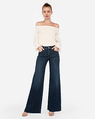 wide leg jeans express