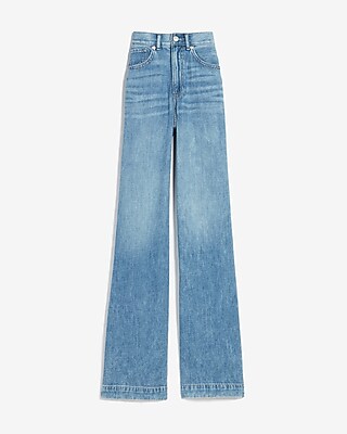 lightweight wide leg jeans
