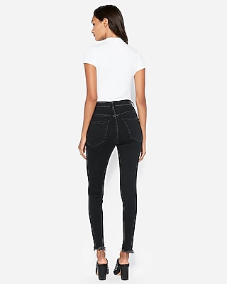 express high rise jeans
