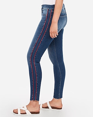 express side stripe jeans