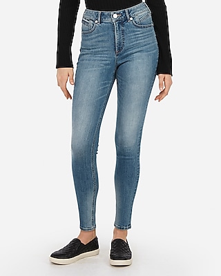 express high rise jeans