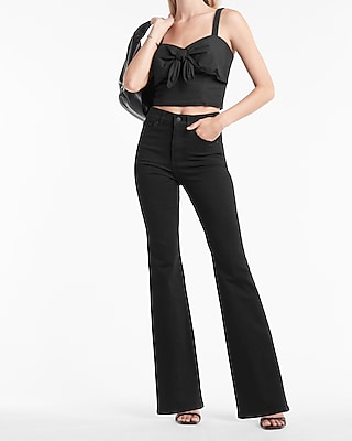 womens black pants with back pockets