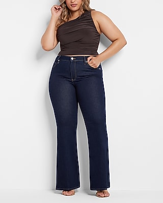 Mid Rise Rinse '70s Flare Jeans