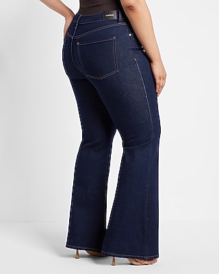 Mid Rise Rinse '70s Flare Jeans