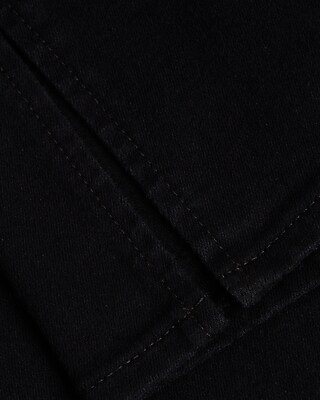 Mid Rise Black Skyscraper Jeans