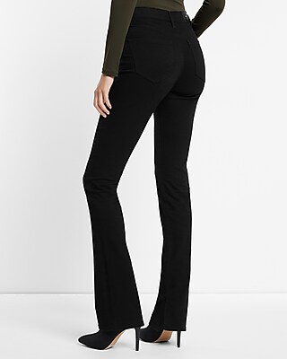 Mid Rise Black Skyscraper Jeans