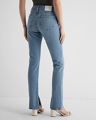 Mid Rise Light Wash Skyscraper Jeans